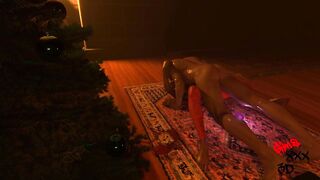 Ciri and Geralt Xmas