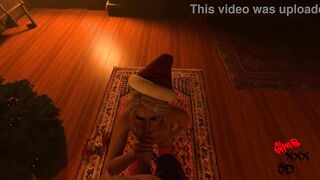 Ciri and Geralt Xmas