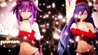 MMD R18 Iris Heart x Purple Hear Christmas Chocolate Cream