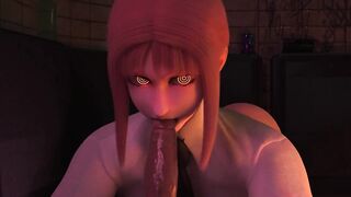 Makima Blowjob 3D resalistic animation + POV