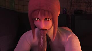 Makima Blowjob 3D resalistic animation + POV