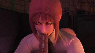 Makima Blowjob 3D resalistic animation + POV