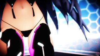 MMD R18 Iris Heart x Purple Heart Bikini Dance
