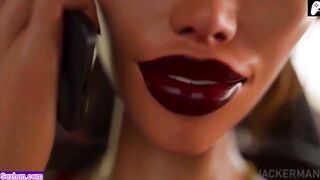 Big boobs and big ass MILF rides raw cock for creampies | 3D Hentai Animations | P60
