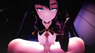Hentai cowgirl riding-Genshin