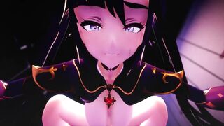 Hentai cowgirl riding-Genshin