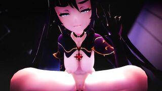 Hentai cowgirl riding-Genshin