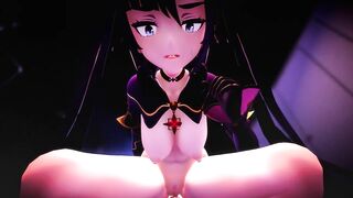 Hentai cowgirl riding-Genshin