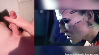 Watching 3D anime porn!
