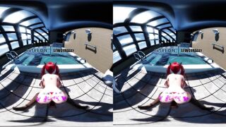 Azur Lane - Honolulu Pool Doggy [4K VR UNCENSORED HENTAI]