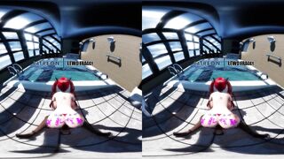 Azur Lane - Honolulu Pool Doggy [4K VR UNCENSORED HENTAI]