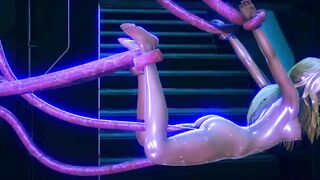 Tentacle and dirty slut - operation test