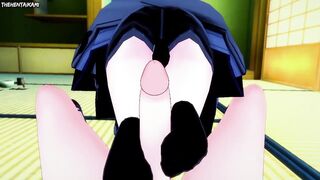 Hentai POV Feet Yofukashi no Uta Nazuna Nanakusa