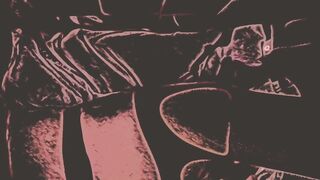 CARTOON ANAL W/DILDO