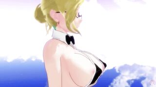 MMD R18 RWBY Glynda Sexy Walk
