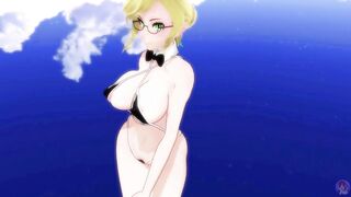 MMD R18 RWBY Glynda Sexy Walk
