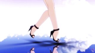 MMD R18 RWBY Glynda Sexy Walk
