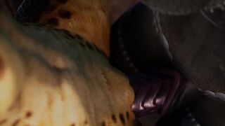 Carnal Instinct - Part 2 - Adorable Furry Whore catgirl gets stretched by Monster Futa cock