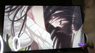 Anime Ken Watches His Slutty GF Getting In Her Ass And Cumming In Front Of The Camera
