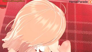 Shiina Mahiru Armpit Job Otonari no Tenshi-Sama Hentai Uncensored