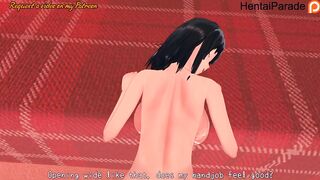 Rubbing your Dick on Nagatoro Misaki's Ass Hentai Uncensored