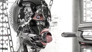 Teen Face Fucked 3D BDSM Animation