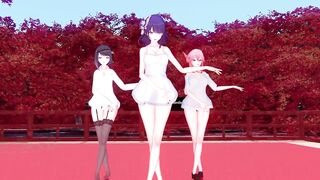 【KKS／MMD】極楽浄土 九条裟羅 雷電将軍 八重神子【原神】