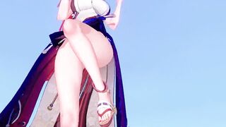 【KKS／MMD】極楽浄土 九条裟羅 雷電将軍 八重神子【原神】