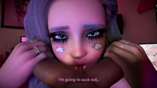 Tasty Toy : E-girls Edition Giantess Blowjob POV