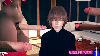 The Naughty List - Futa on Male Gangbang