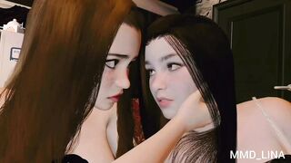 Lesbian orgasm with my stepsis