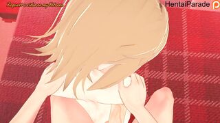 Cumming with Sawatari's Armpit Job Chainsaw Man Hentai Uncensored