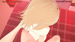 Cumming with Sawatari's Armpit Job Chainsaw Man Hentai Uncensored