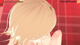 Cumming with Sawatari's Armpit Job Chainsaw Man Hentai Uncensored