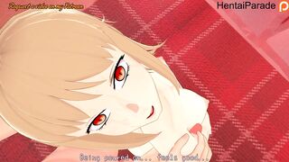 Cumming with Sawatari's Armpit Job Chainsaw Man Hentai Uncensored
