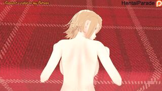 Rubbing your Dick on Sawatari's Ass Chainsaw Man Hentai Uncensored