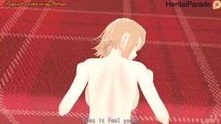 Rubbing your Dick on Sawatari's Ass Chainsaw Man Hentai Uncensored
