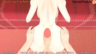 Rubbing your Dick on Sawatari's Ass Chainsaw Man Hentai Uncensored