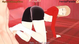 Akane Sawatari giving Footjob Chainsaw Man Hentai Uncensored
