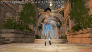 FANTASY GIRL BLUE BELLY DANCER