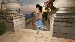 FANTASY GIRL BLUE BELLY DANCER