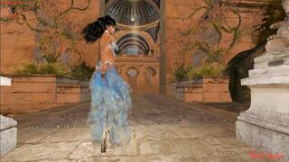 FANTASY GIRL BLUE BELLY DANCER
