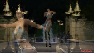 FANTASY GIRL BLUE BELLY DANCER