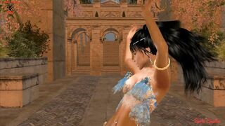 FANTASY GIRL BLUE BELLY DANCER