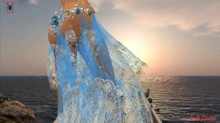 FANTASY GIRL BLUE BELLY DANCER
