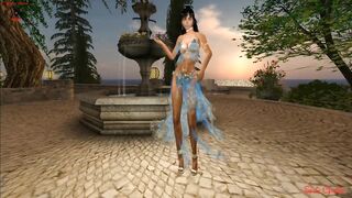 FANTASY GIRL BLUE BELLY DANCER