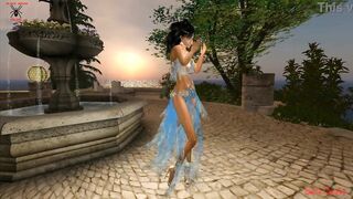 FANTASY GIRL BLUE BELLY DANCER
