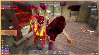 And... there goes his head (featuring construction zombie npc)