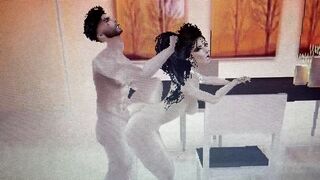 Imvu Anal sex virtual