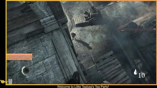 Spinning glitch - Thief video game clip from my live stream